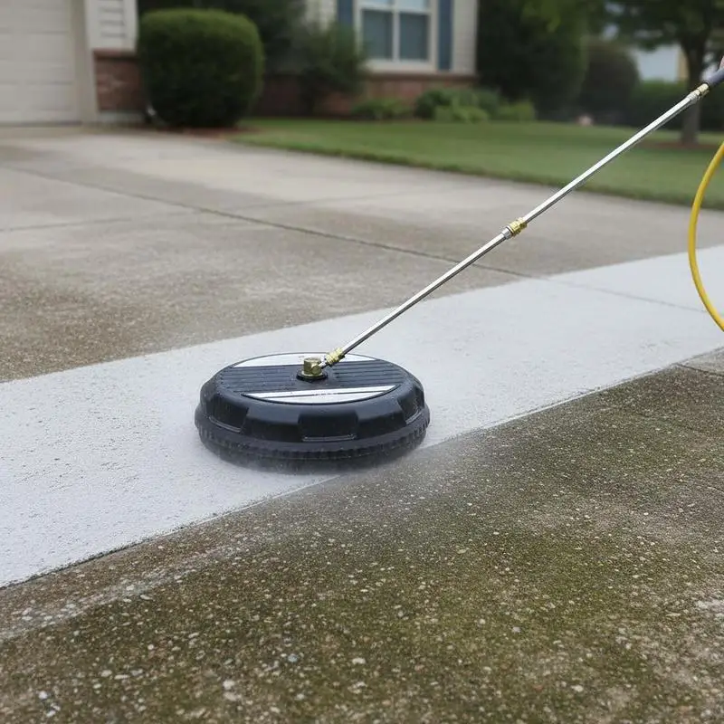 Driveway Sidewalk Patio Surface Scrubber 15 Inch For Pavement Walkway Terrace, 4000 PSI 4 Wheels 1/4 Quick Connector 2 Spray Nozzles 2 Extended Wands Plastic Material Housing
Driveway Sidewalk Patio Surface Scrubber 15 Inch For Pavement Walkway Terrace, 4000 PSI 4 Wheels 1/4 Quick Connector 2 Spray Nozzles 2 Extended Wands Plastic Material Housing