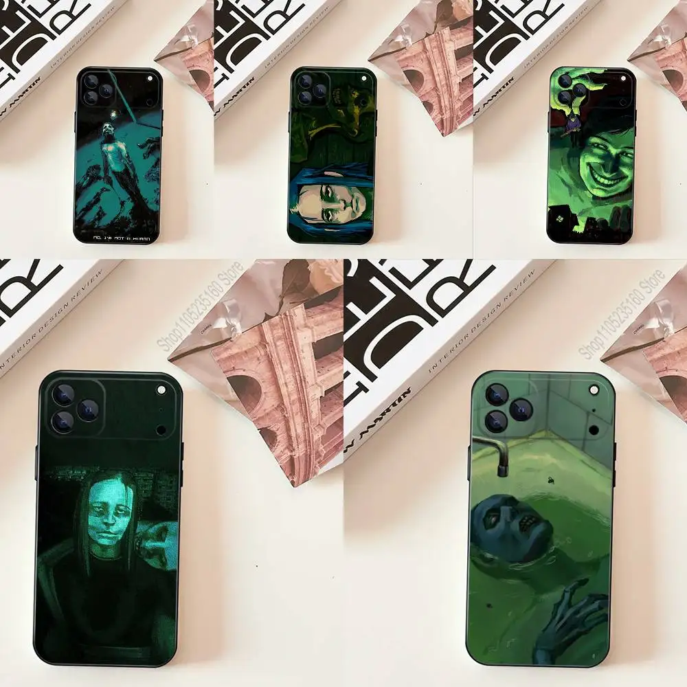 Intruder No I am Not a Human For iPhone 17,16,15,14,13,12,11,Pro,Max,Plus,E,SE4,Air,Mini Black Soft Cover Phone Case
Intruder No I am Not a Human For iPhone 17,16,15,14,13,12,11,Pro,Max,Plus,E,SE4,Air,Mini Black Soft Cover Phone Case