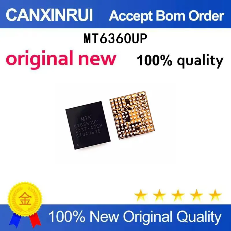 (5 Pieces) Brand new original MT6360UP MT6360PP MT6360P power IC spot chip
(5 Pieces) Brand new original MT6360UP MT6360PP MT6360P power IC spot chip