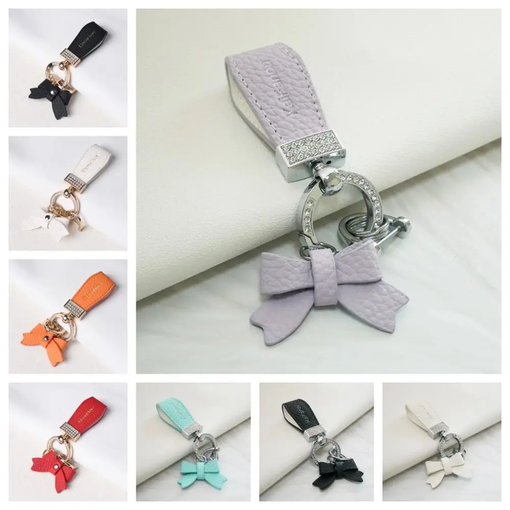 Key Holder Luxury Genuine Leather Keychain Ladies Bag Fashion Decoration Matte Buckle Leather Car Keyring Pendant Bag Charms
Key Holder Luxury Genuine Leather Keychain Ladies Bag Fashion Decoration Matte Buckle Leather Car Keyring Pendant Bag Charms