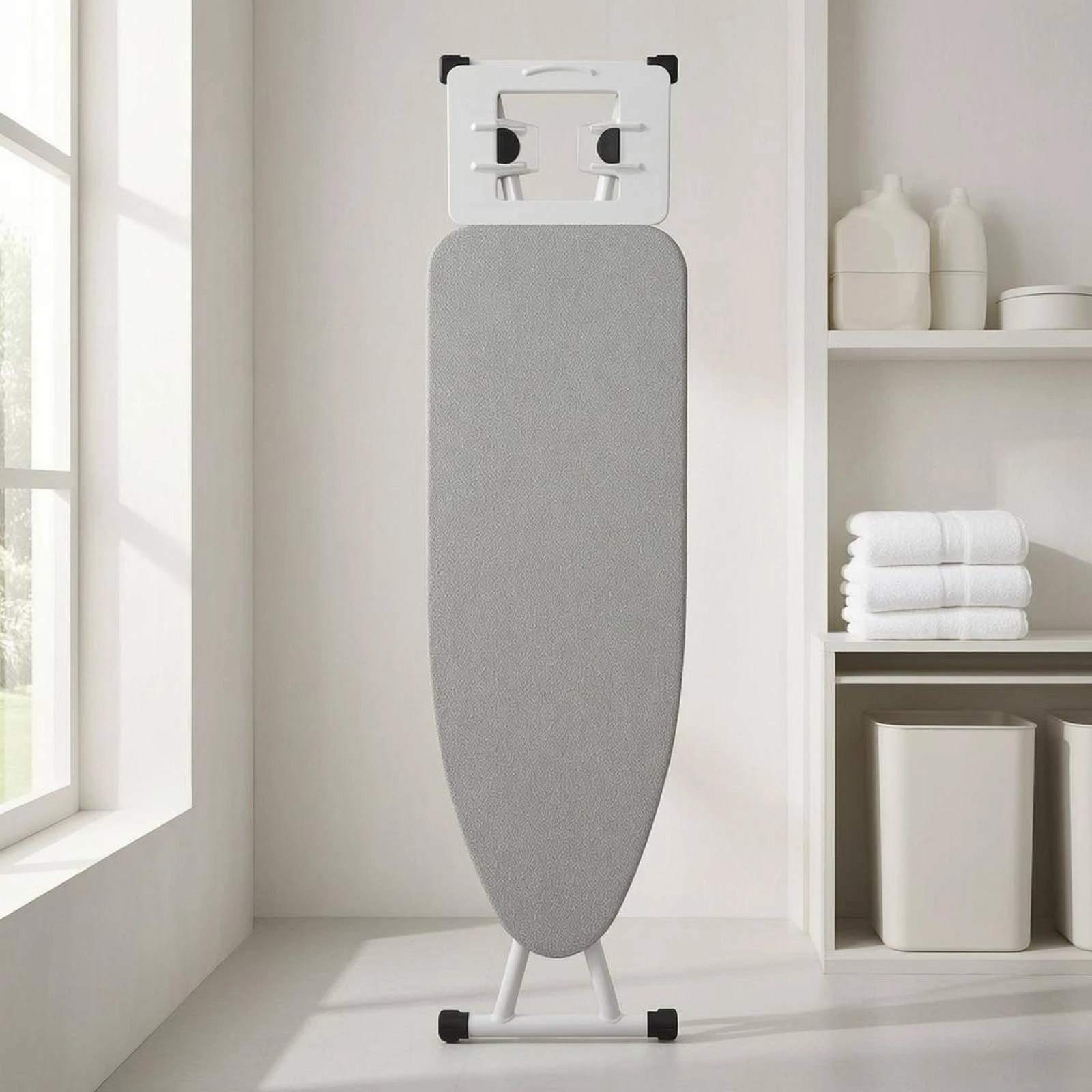 Folding Ironing Board Metal Frame Foldable Ironing Board Padded Anti-Slip Feet
Folding Ironing Board Metal Frame Foldable Ironing Board Padded Anti-Slip Feet