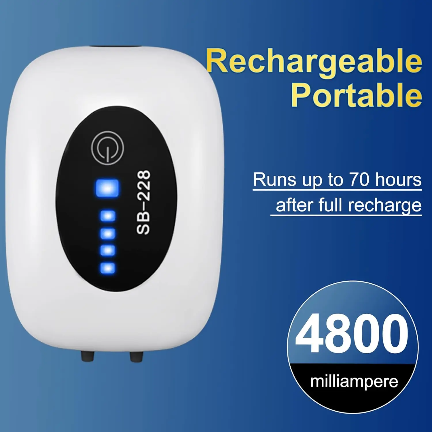 Aquarium Lithium Battery Air Pump Rechargeable and Portable Large Battery Capacity for Aquariums Outdoor Fishing and Power Cut
Aquarium Lithium Battery Air Pump Rechargeable and Portable Large Battery Capacity for Aquariums Outdoor Fishing and Power Cut