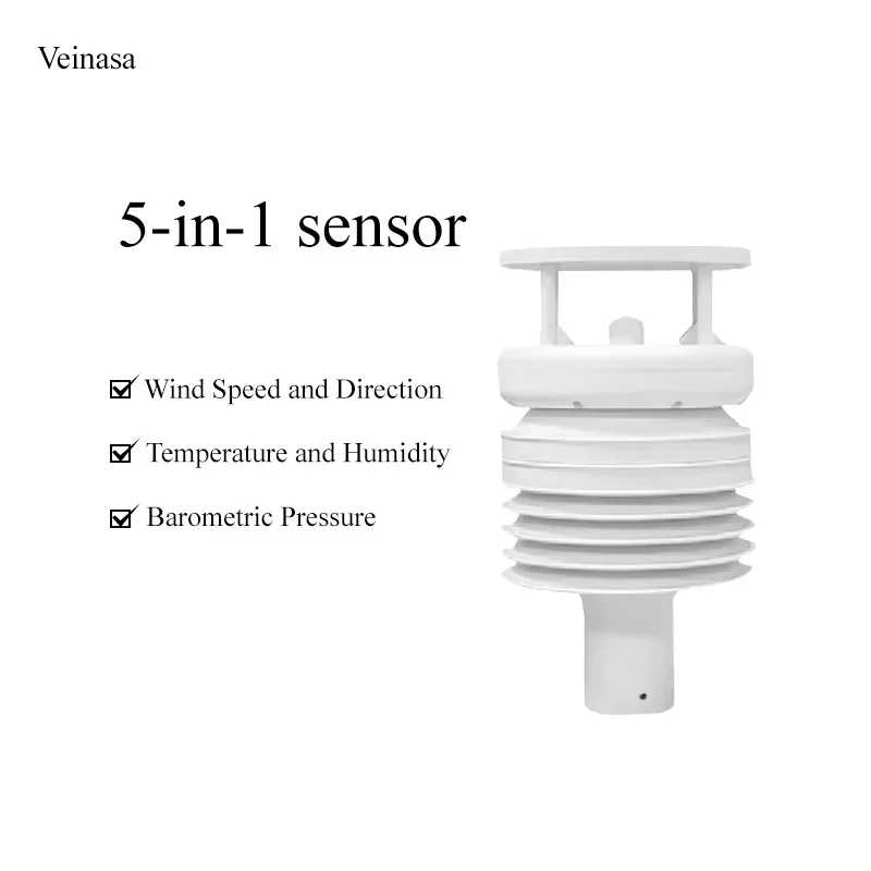 2026 VWS005A Highly Integrated Ultrasonic Anemometer Digital Air Temperature Humidity Meter Agriculture Meteorological Station
2026 VWS005A Highly Integrated Ultrasonic Anemometer Digital Air Temperature Humidity Meter Agriculture Meteorological Station
