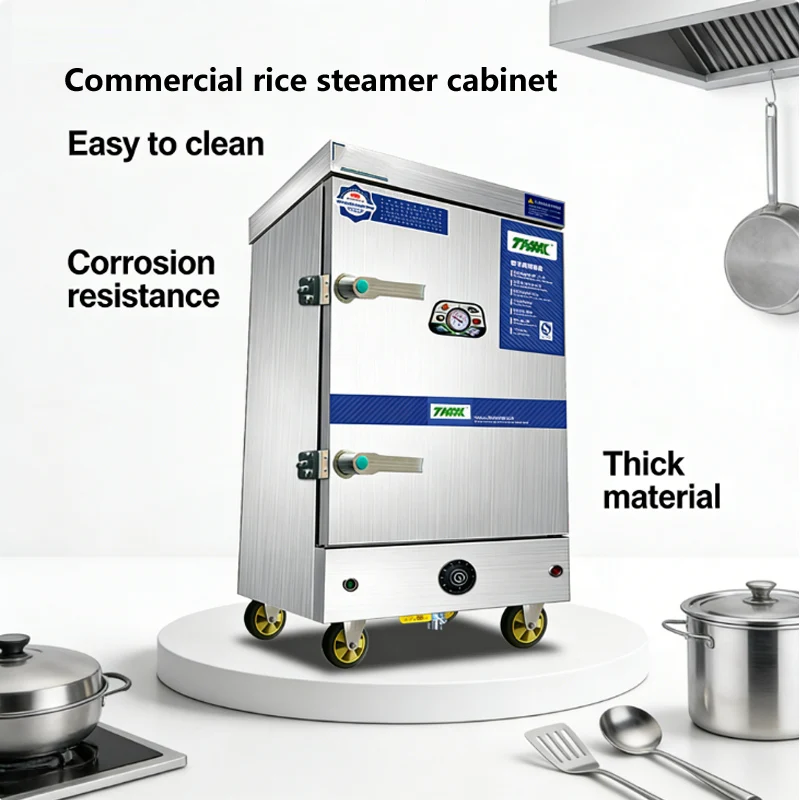 Commercial Seafood Steamed Cabinet Industrial Gas Food Steamers Stainless Steel Soup Rice Steamer Cabinet Gas
Commercial Seafood Steamed Cabinet Industrial Gas Food Steamers Stainless Steel Soup Rice Steamer Cabinet Gas