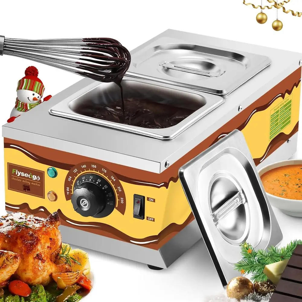 Усовершенствованный профессиональный аппарат для плавления хлоридов Lyseago, подогреватель пищи, 9 фунтов, 2 емкости, для плавления хлоридов, 86-230 В ℉ с крышками
Усовершенствованный профессиональный аппарат для плавления хлоридов Lyseago, подогреватель пищи, 9 фунтов, 2 емкости, для плавления хлоридов, 86-230 В ℉ с крышками