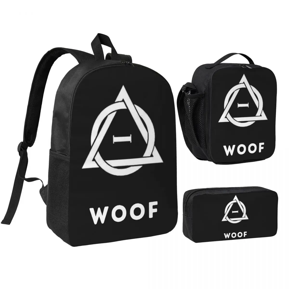 Woof! Therian Therianthropy Symbol Backpack Boys Girls BookBag School Bag Shoulder Bags 3ps Insulated Lunch Bag Pencil Case
Woof! Therian Therianthropy Symbol Backpack Boys Girls BookBag School Bag Shoulder Bags 3ps Insulated Lunch Bag Pencil Case