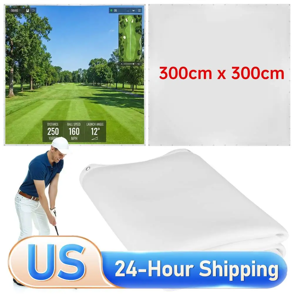 Washable Golf Impact Screen with Bungee Cords Silent Golf Practice Simulator Backdrop for Golf Training Equipment Indoor/Outdoor
Washable Golf Impact Screen with Bungee Cords Silent Golf Practice Simulator Backdrop for Golf Training Equipment Indoor/Outdoor