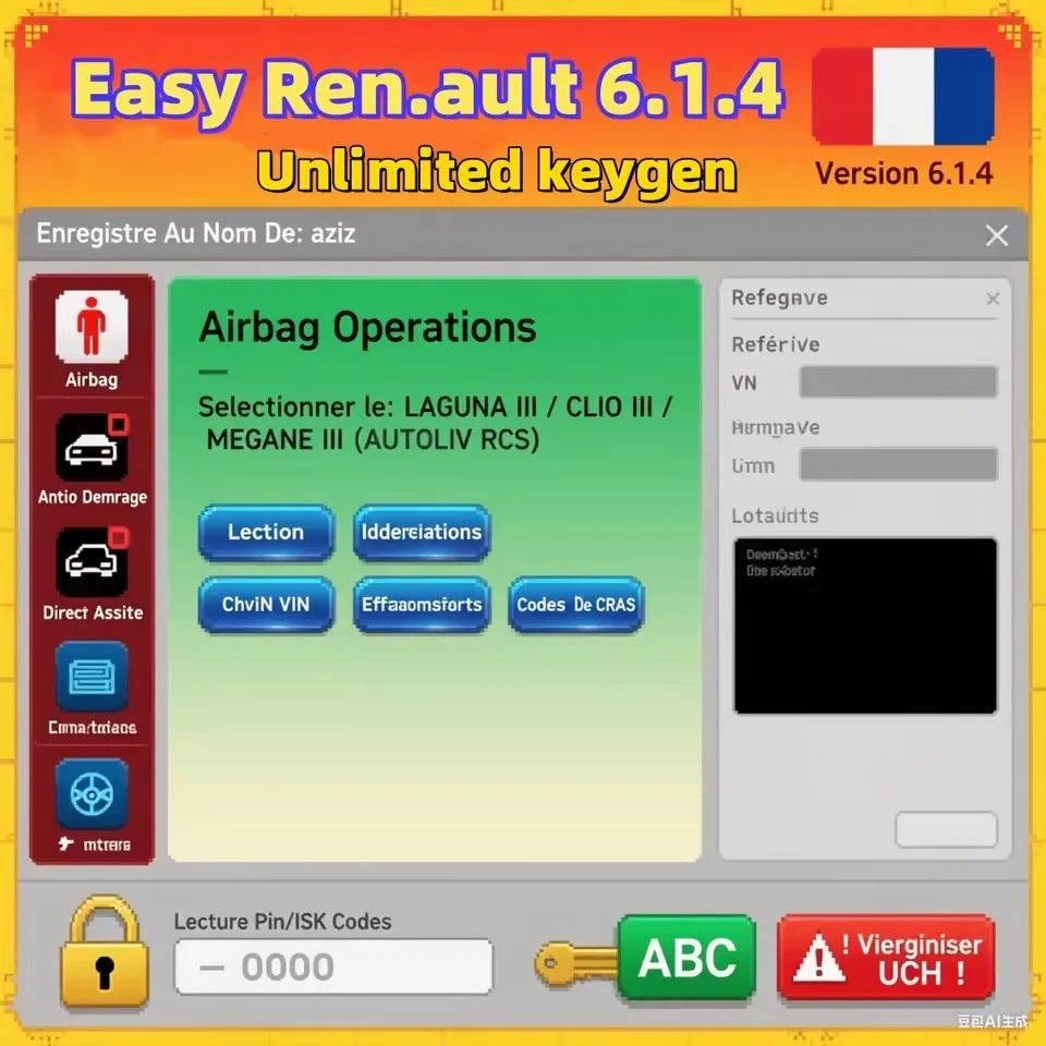 UCH Cleaner WORK with Renolink Easy Ren ault 6.1.4 Key Maker Dacia Edit Ecu for Renault Programmer Clear Crash Airbag Card Keys
UCH Cleaner WORK with Renolink Easy Ren ault 6.1.4 Key Maker Dacia Edit Ecu for Renault Programmer Clear Crash Airbag Card Keys