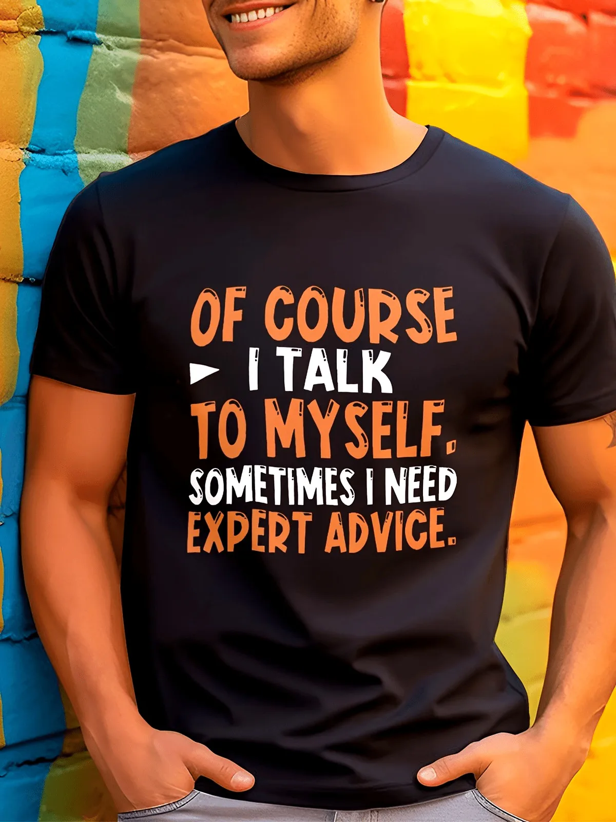 Funny Self-Talk Quote Graphic T-Shirt, Sarcastic Humor Tee for Daily Laughs
Funny Self-Talk Quote Graphic T-Shirt, Sarcastic Humor Tee for Daily Laughs