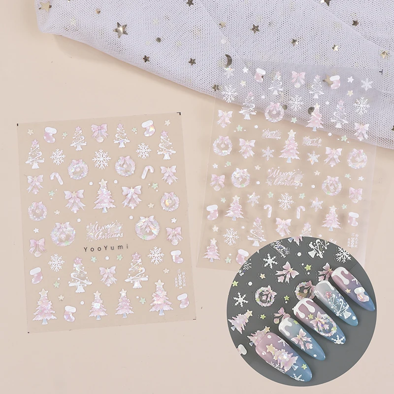 1 Sheet Christmas Shell Light Nail Art Stickers New Christmas Tree Bow Bells Nail Stickers Nail Art Parts Stickers
1 Sheet Christmas Shell Light Nail Art Stickers New Christmas Tree Bow Bells Nail Stickers Nail Art Parts Stickers