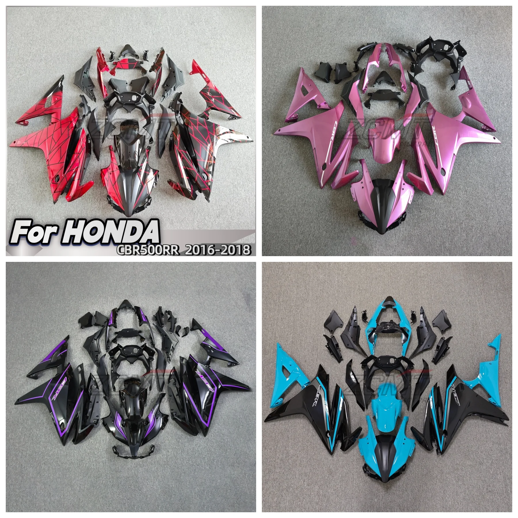 CBR500R CBR 500R CBR500 R 2016 2017 2018 Motorcycle Full Body Fit Fairing For Honda CBR500rr 2016 - 2018 Full Fairing
CBR500R CBR 500R CBR500 R 2016 2017 2018 Motorcycle Full Body Fit Fairing For Honda CBR500rr 2016 - 2018 Full Fairing