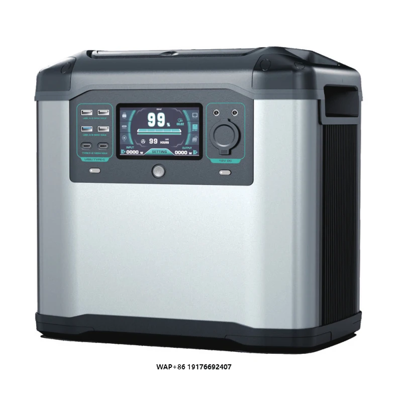 Portable Power Station Battery Power Station AC DC Car Charging Quick Charge 2000W Portable Power Station
Portable Power Station Battery Power Station AC DC Car Charging Quick Charge 2000W Portable Power Station