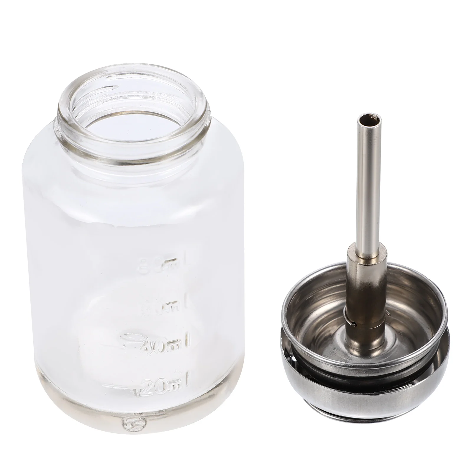 100 Ml Push Alcohol Bottle Manicure Empty Glass Liquid Dispenser Pump Syrup Transparent Nail Travel
100 Ml Push Alcohol Bottle Manicure Empty Glass Liquid Dispenser Pump Syrup Transparent Nail Travel
