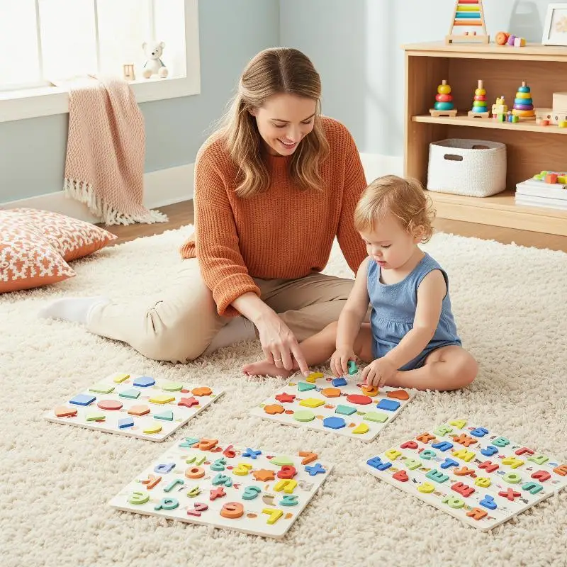 Wooden Educational Puzzle Upper Case Lower Case Letters For Family Game Children Preschoolers Toy
Wooden Educational Puzzle Upper Case Lower Case Letters For Family Game Children Preschoolers Toy