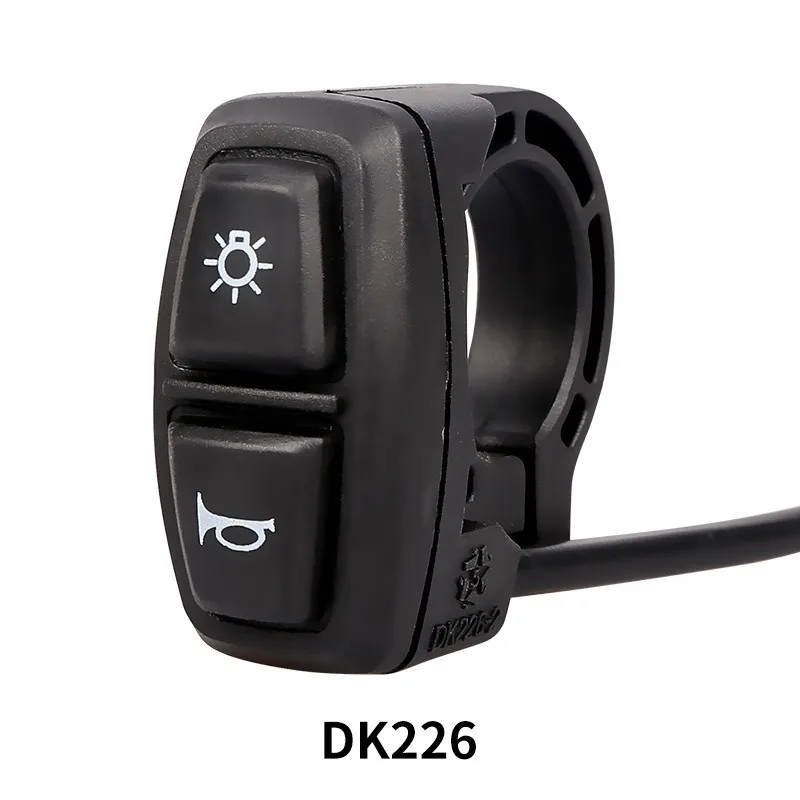 For Motorcycle Button Can Control Turn Signal Light Electric Bike Scooter Light Switch DK226 Ebike Lamp and Horn Switch DK336
For Motorcycle Button Can Control Turn Signal Light Electric Bike Scooter Light Switch DK226 Ebike Lamp and Horn Switch DK336