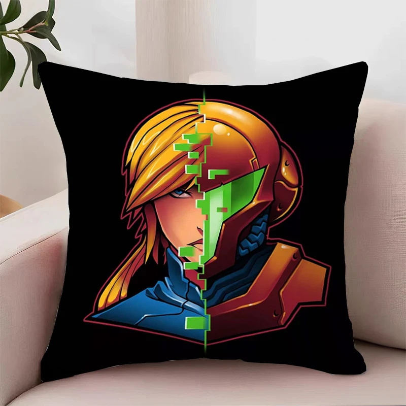 45x45 Cushion Cover for Pillow Cases 50x50 Metroid Series Covers for Bed Pillows Aesthetic Room Decoration Decorative Pillowcase
45x45 Cushion Cover for Pillow Cases 50x50 Metroid Series Covers for Bed Pillows Aesthetic Room Decoration Decorative Pillowcase