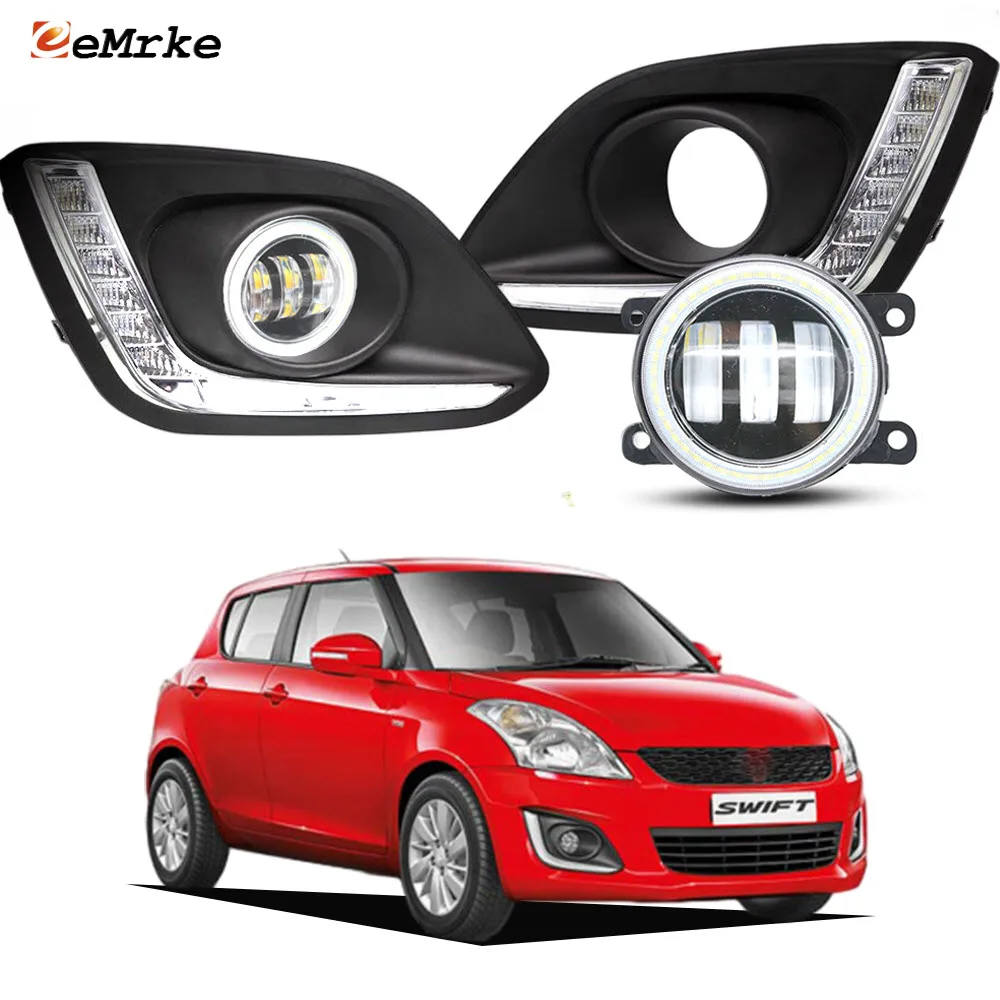 Светодиодные противотуманные фары «Ангельские глазки» для Suzuki Swift IV Facelift 2014-2016 с линзой, ДХО, передний бампер, дневные ходовые огни
Светодиодные противотуманные фары «Ангельские глазки» для Suzuki Swift IV Facelift 2014-2016 с линзой, ДХО, передний бампер, дневные ходовые огни