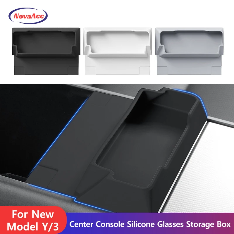 Center Console Silicone Glasses Storage Box For Tesla Model Y Juniper 2025 Model 3 Highland 2024 2025 Wear - Resistant Organizer
Center Console Silicone Glasses Storage Box For Tesla Model Y Juniper 2025 Model 3 Highland 2024 2025 Wear - Resistant Organizer