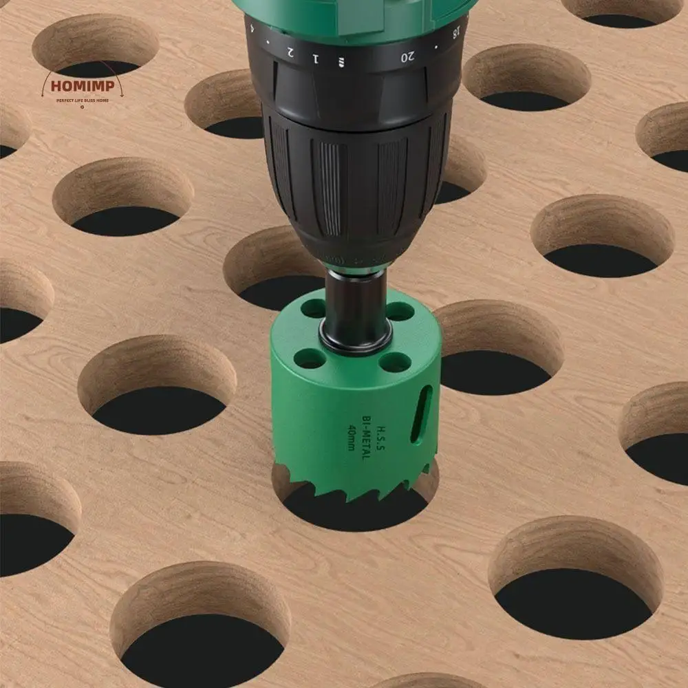 50-65mm Hole Saw Drill Bit Easy Chip Removal No Slipping Wood Drilling Crown HSS Steel Wear Resistant Bimetal Hole Opener
50-65mm Hole Saw Drill Bit Easy Chip Removal No Slipping Wood Drilling Crown HSS Steel Wear Resistant Bimetal Hole Opener