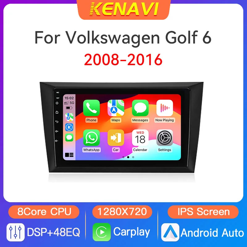 2 Din Android автомобильное стерео радио для Volkswagen Golf 6 2008-2016 мультимедийный видеоплеер GPS DSP FM BT Carplay авто головное устройство с сенсорным экраном автомобильная интеллектуальная система
2 Din Android автомобильное стерео радио для Volkswagen Golf 6 2008-2016 мультимедийный видеоплеер GPS DSP FM BT Carplay авто головное устройство с сенсорным экраном автомобильная интеллектуальная система
