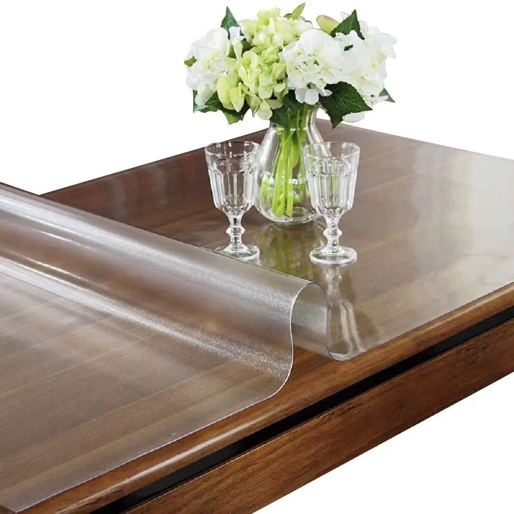 Etechmart 42 X 72 Inches Frosted Pvc Table Cover Protector, 1.5Mm Thick Non-Slip Desk Pad, Water Resistant Vinyl Table Cover
Etechmart 42 X 72 Inches Frosted Pvc Table Cover Protector, 1.5Mm Thick Non-Slip Desk Pad, Water Resistant Vinyl Table Cover