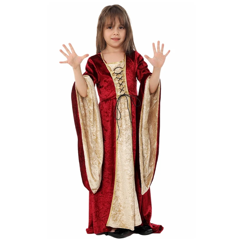 Medieval European Court Cosplay Costumes Children's Renaissance Long Dress Halloween Carnival Performance Wear Retro Outfits
Medieval European Court Cosplay Costumes Children's Renaissance Long Dress Halloween Carnival Performance Wear Retro Outfits