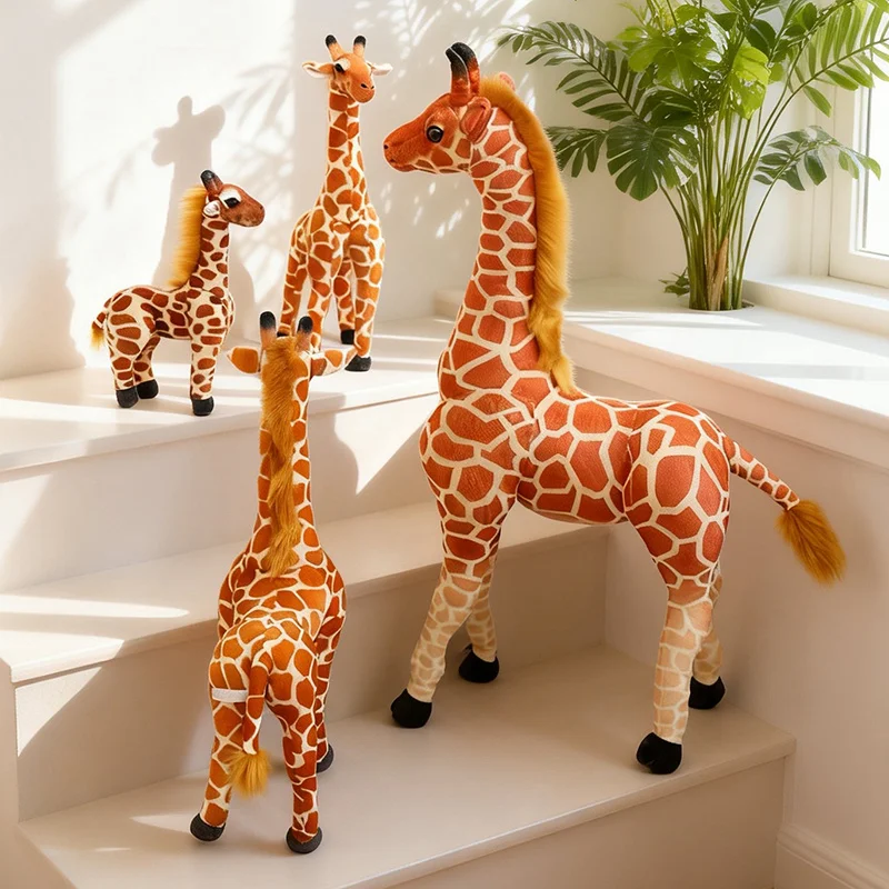 35-90cm Giant Real Life Giraffe Plush Toys Wild Simulation Cute Stuffed Animals Dolls Soft Kids Children Girls Kawaii Room Decor
35-90cm Giant Real Life Giraffe Plush Toys Wild Simulation Cute Stuffed Animals Dolls Soft Kids Children Girls Kawaii Room Decor
