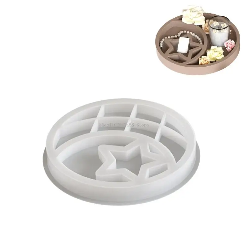 Multipurpose Flexible Silicone Mould Home Accessory for Creating Decorative Round Trays Portable for Art Enthusiasts
Multipurpose Flexible Silicone Mould Home Accessory for Creating Decorative Round Trays Portable for Art Enthusiasts