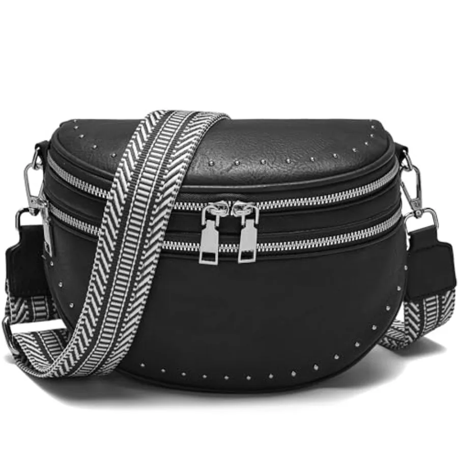 Crossbody Bags for Women PU Leather Fanny Packs for Women Trendy Bum Bag with Adjustable Strap
Crossbody Bags for Women PU Leather Fanny Packs for Women Trendy Bum Bag with Adjustable Strap