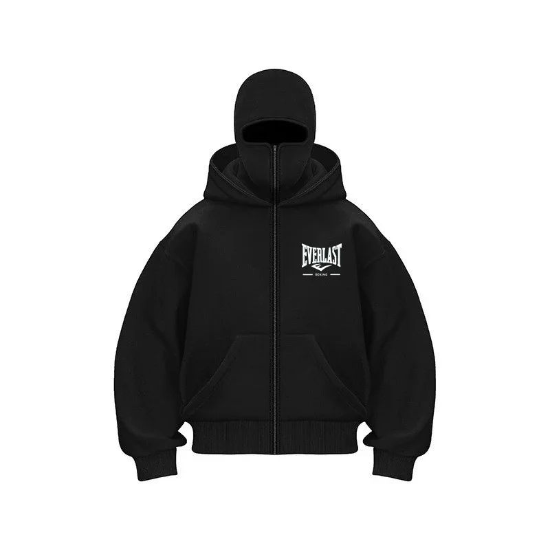 Autumn and winter hip-hop punk solid color double-hat zipper sweatshirt, streetwear, men's personalized loose casual sportswear
Autumn and winter hip-hop punk solid color double-hat zipper sweatshirt, streetwear, men's personalized loose casual sportswear