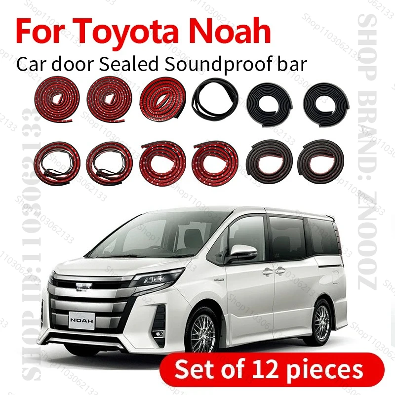 For 2001-2025 Toyota Noah Car Door Seal Strip Rubber Double Layer Sealing Protector Soundproof Dustproof Seal Strip 12PCS Set
For 2001-2025 Toyota Noah Car Door Seal Strip Rubber Double Layer Sealing Protector Soundproof Dustproof Seal Strip 12PCS Set