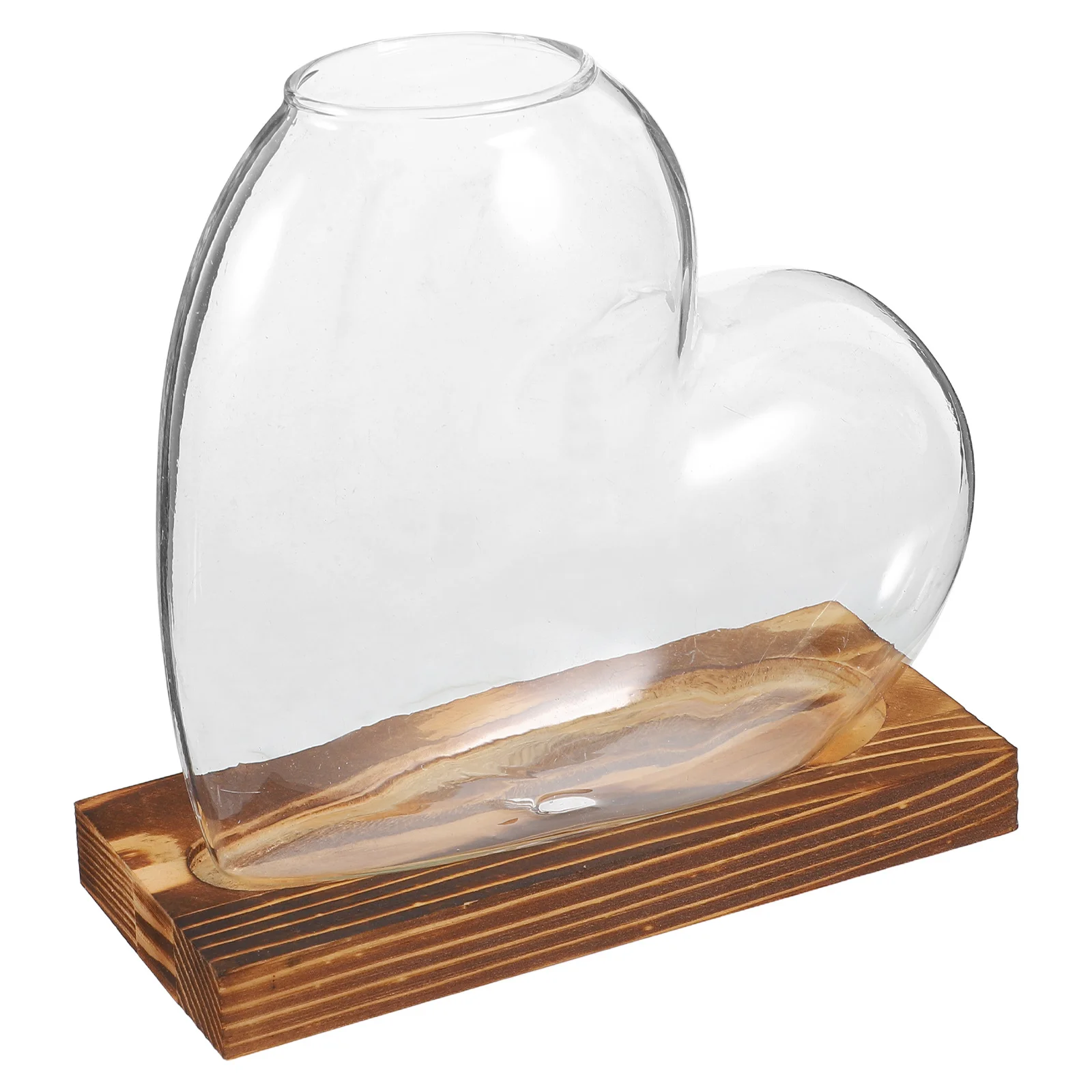 Hydroponic Glass Vase Versatile Usage Wooden Base Ideal for Home Office Restaurants Transparent Flower Vase Glass Plant Bases
Hydroponic Glass Vase Versatile Usage Wooden Base Ideal for Home Office Restaurants Transparent Flower Vase Glass Plant Bases