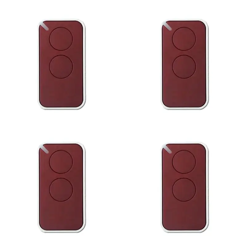 【RECOMENDAR】4X For NICE Universal Garage Remote Control 433.92Mhz 2-Channel Rolling Code E