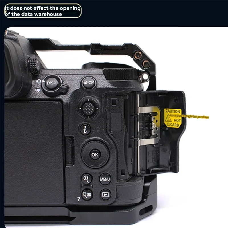 AA60-For Nikon Z6III/Z5 Z6/Z7 Z6II/Z7II DSLR Camera Cage Rig Aluminum Alloy Cold Shoe Mount,1/4 3/8 Inch Screw Holes
AA60-For Nikon Z6III/Z5 Z6/Z7 Z6II/Z7II DSLR Camera Cage Rig Aluminum Alloy Cold Shoe Mount,1/4 3/8 Inch Screw Holes