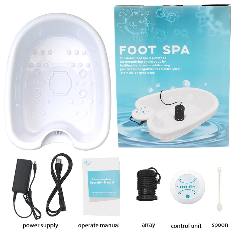 Detoxification Ion Foot Bath Machine Vibration Massage Care Deep cleansing Array Health Therapy Relax Soles Feet Foot Massager
Detoxification Ion Foot Bath Machine Vibration Massage Care Deep cleansing Array Health Therapy Relax Soles Feet Foot Massager