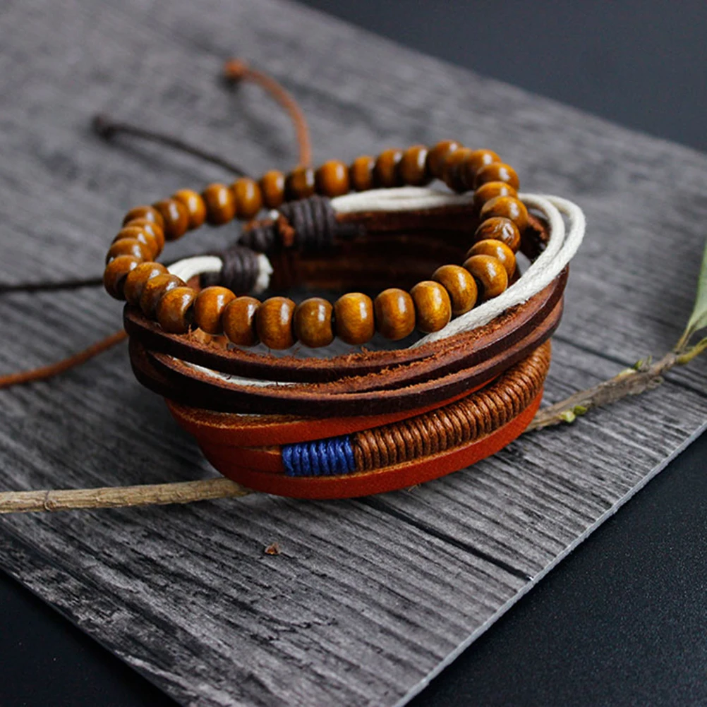 Multi-Layer Brown Wrap Bracelet For Men Women Fashion Zen Style Beaded Wrist Accessory Creative Handmade Jewelry Gift
Multi-Layer Brown Wrap Bracelet For Men Women Fashion Zen Style Beaded Wrist Accessory Creative Handmade Jewelry Gift