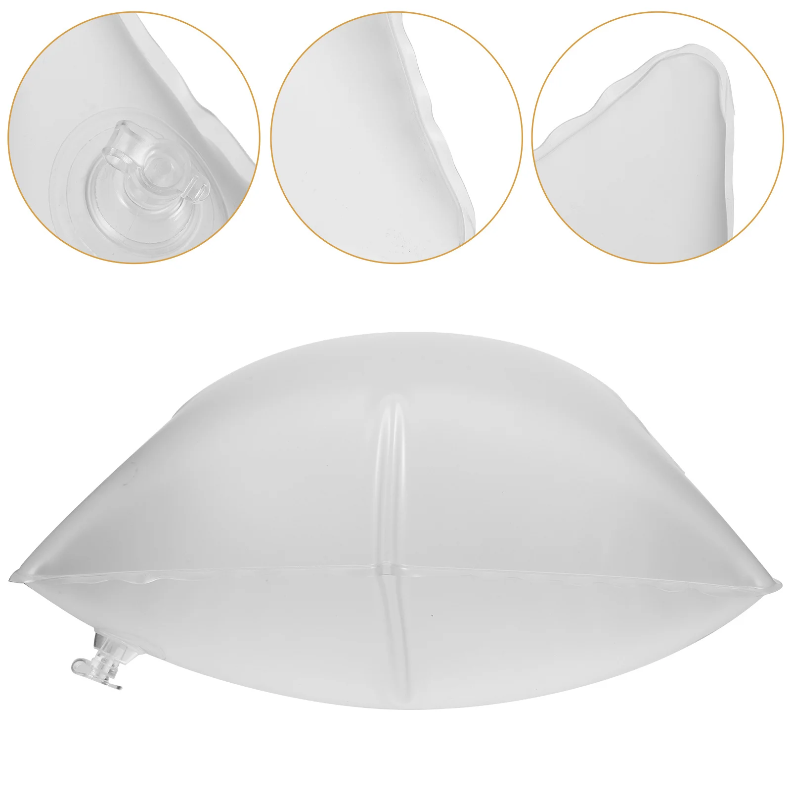 Inflatable Pillow for Camping Made of PVC Portable Travel Neck Rest Support Home Office Car Use Clear Waterproof Comfortable
Inflatable Pillow for Camping Made of PVC Portable Travel Neck Rest Support Home Office Car Use Clear Waterproof Comfortable