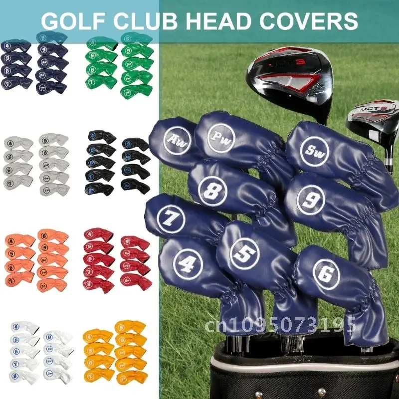 652D 9Pcs Golfs Iron Cover Iron Cover Golfs Cover Color PU Leathers Iron Cover Golfs Club Cover with Big Number
652D 9Pcs Golfs Iron Cover Iron Cover Golfs Cover Color PU Leathers Iron Cover Golfs Club Cover with Big Number