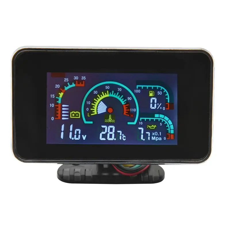 ABTU-LCD Digital Oil Pressure Gauge Volt Water Temperature Oil Fuel Gauge With 10Mm Sensor For Excavator Truck
ABTU-LCD Digital Oil Pressure Gauge Volt Water Temperature Oil Fuel Gauge With 10Mm Sensor For Excavator Truck
