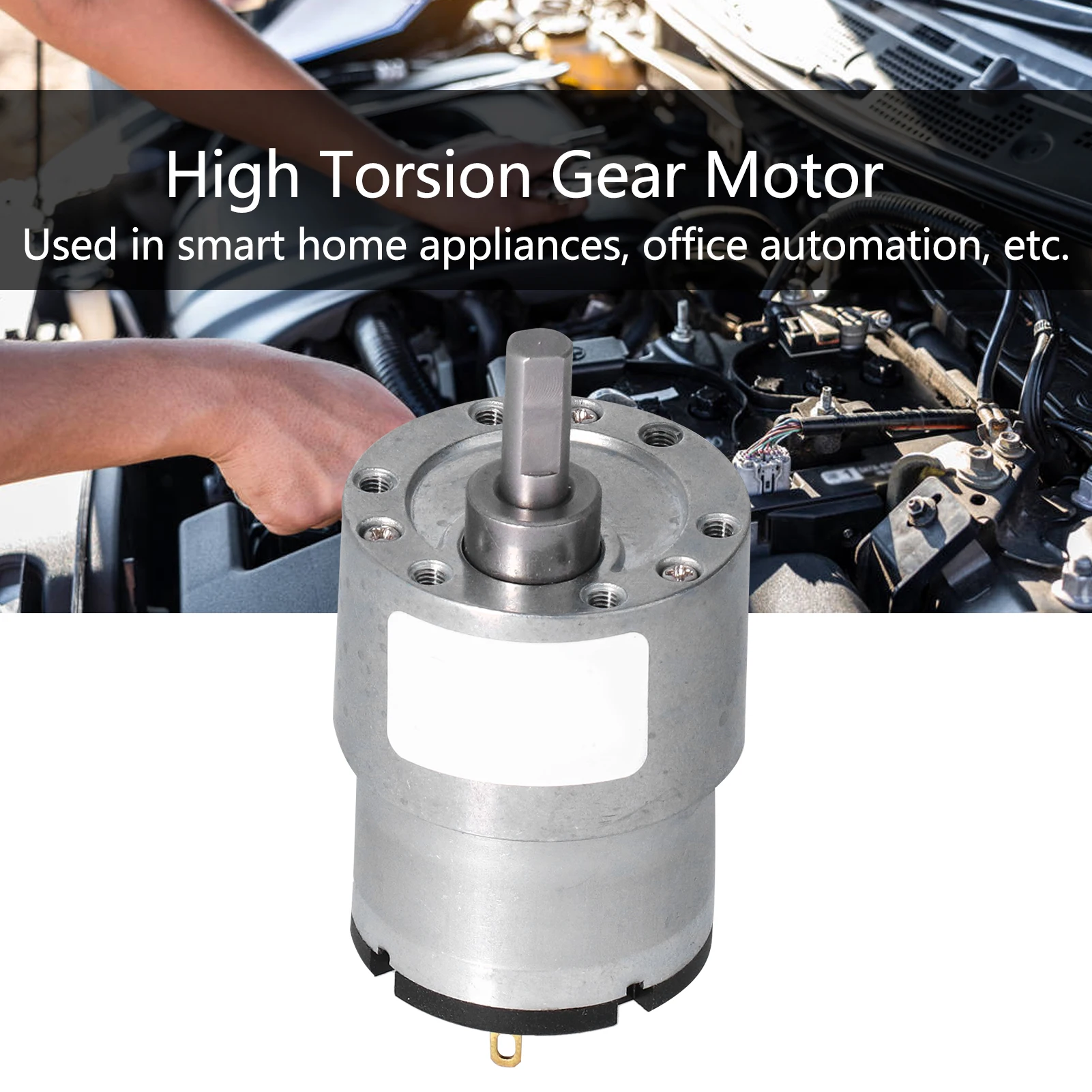 1PC 24V DC Gear Motor CW CCW Reversible High Torsion Speed Reduction Geared Motor for Automobile Seat Lift Window Actuator
1PC 24V DC Gear Motor CW CCW Reversible High Torsion Speed Reduction Geared Motor for Automobile Seat Lift Window Actuator
