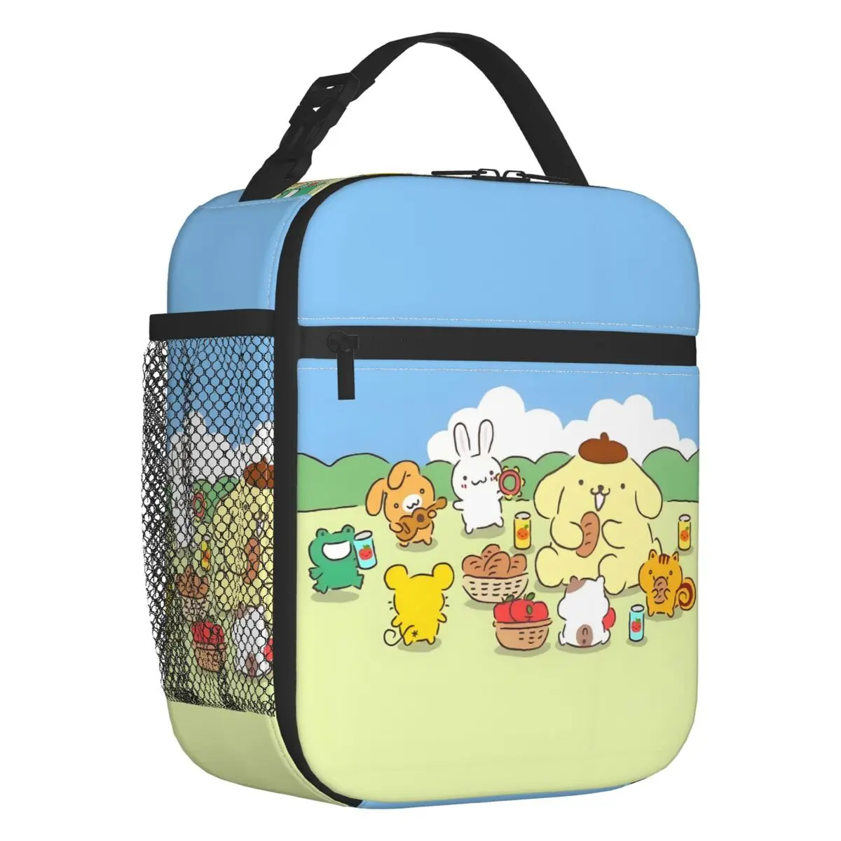 Custom Anime Dog Pompompurin Insulated Lunch Bag for Women Portable Cartoon Kawaii Thermal Cooler Bento Box Office Picnic Travel
Custom Anime Dog Pompompurin Insulated Lunch Bag for Women Portable Cartoon Kawaii Thermal Cooler Bento Box Office Picnic Travel