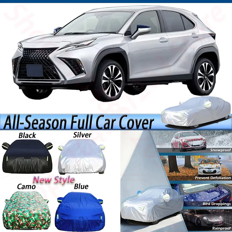 Водонепроницаемый полный автомобильный чехол для Lexus LBX 2023-2025, уличный внедорожник, защита от солнца, дождя, снега, пыли, прочный чехол
Водонепроницаемый полный автомобильный чехол для Lexus LBX 2023-2025, уличный внедорожник, защита от солнца, дождя, снега, пыли, прочный чехол