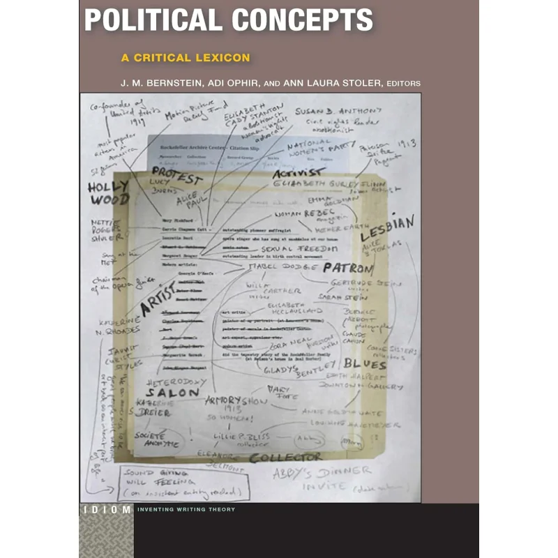 Political Concepts A Critical Lexicon Idiom Inventing Writing Theory FUP J M Bernstein And Adi Ophir 9780823276691
Political Concepts A Critical Lexicon Idiom Inventing Writing Theory FUP J M Bernstein And Adi Ophir 9780823276691