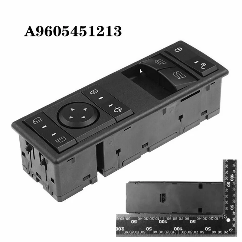 Front Left Driver's Side Power Window Control Switch A9605450813 For Mercedes-Benz Actros MP4 Truck Door Operation Panel-AU62
Front Left Driver's Side Power Window Control Switch A9605450813 For Mercedes-Benz Actros MP4 Truck Door Operation Panel-AU62