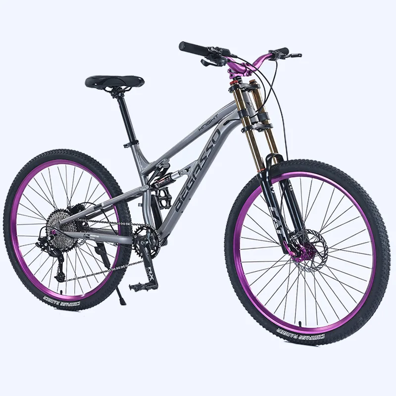 Aluminum Alloy27.5/26Soft Tail Mountain Bike Adult Men's Mountain Bike Shock Absorption
Aluminum Alloy27.5/26Soft Tail Mountain Bike Adult Men's Mountain Bike Shock Absorption