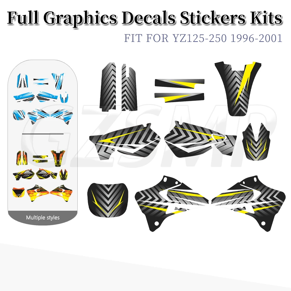 Fit for 1996 - 2001 YAMAHA YZ 125 250 YZ125 YZ250 1997 1998 1999 2020 Graphic Kit Background Decal Stickers
Fit for 1996 - 2001 YAMAHA YZ 125 250 YZ125 YZ250 1997 1998 1999 2020 Graphic Kit Background Decal Stickers