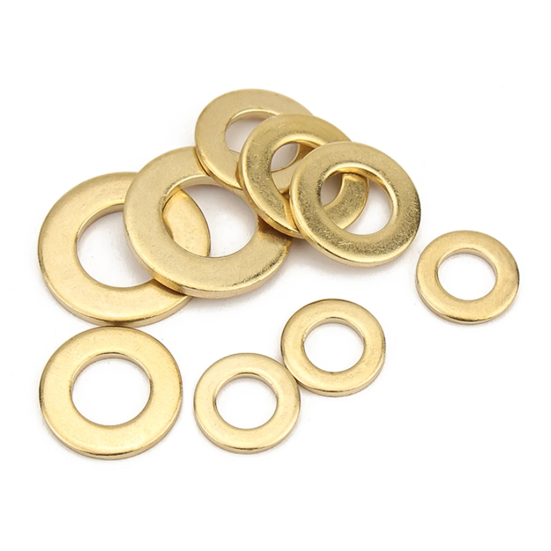 M2 M3 M4 M5 M6 M8 M10 ~ M24 Solid Brass Copper Flat Washer Plain Brass Gasket Ring Spacer Circular Meson Good heat conduction
M2 M3 M4 M5 M6 M8 M10 ~ M24 Solid Brass Copper Flat Washer Plain Brass Gasket Ring Spacer Circular Meson Good heat conduction