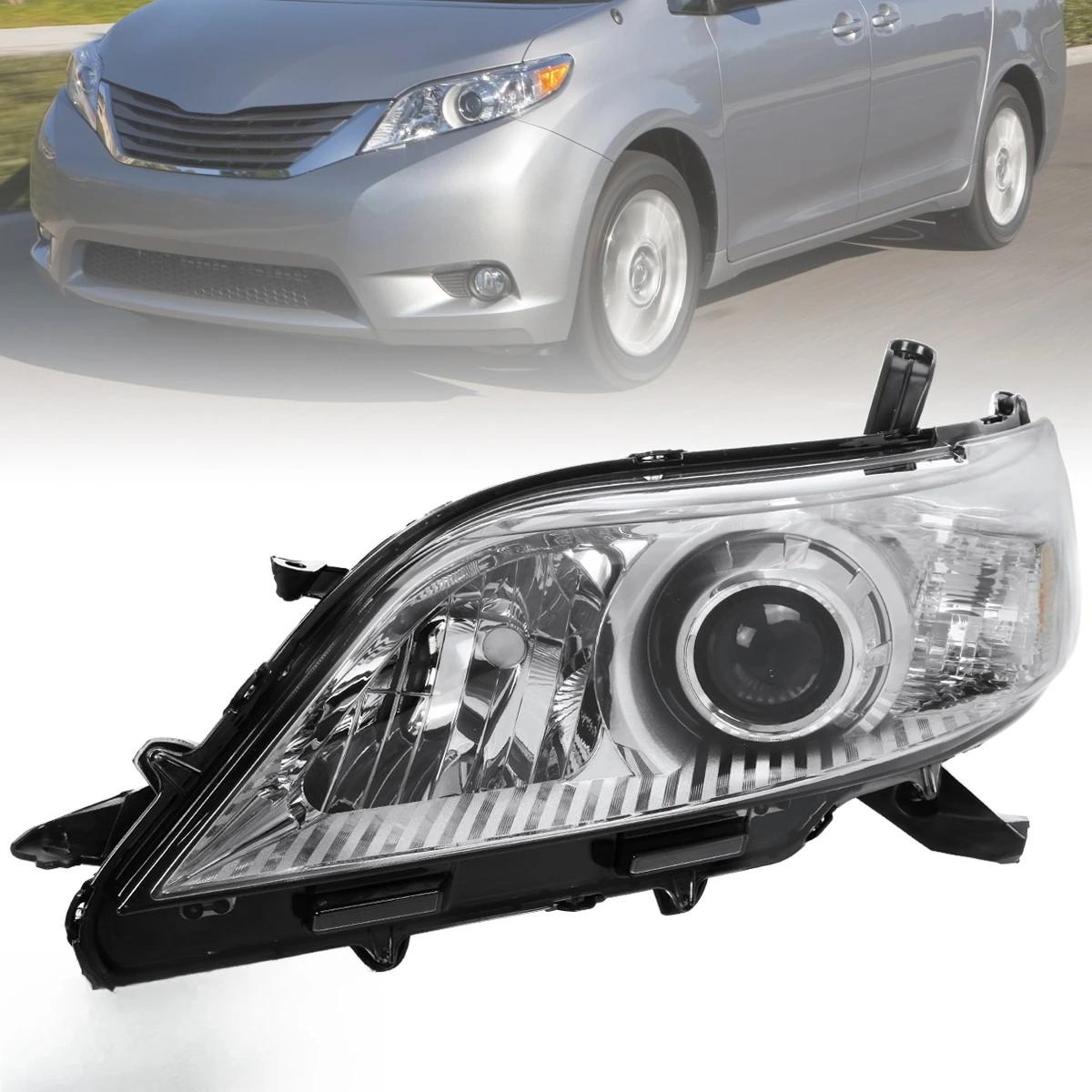 Left/Driver Side Fits 2011-2020 Toyota Sienna Halogen Projector Headlight
Left/Driver Side Fits 2011-2020 Toyota Sienna Halogen Projector Headlight