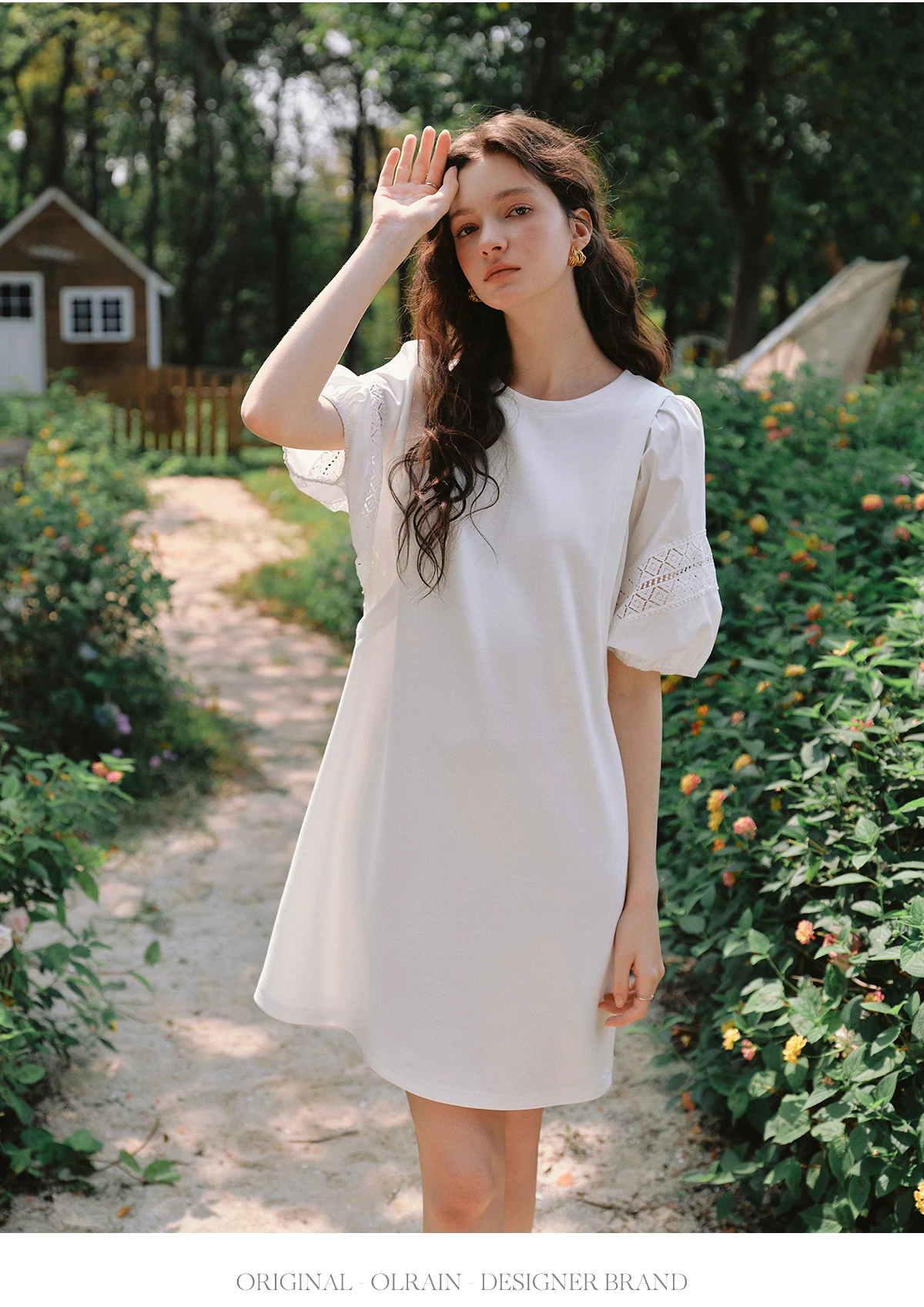 OLrain Women Short Sleeve Dresses 2025 Summer New Straight Celebrity Style Contrasting Color Lace Splicing Dress O57XL83533
OLrain Women Short Sleeve Dresses 2025 Summer New Straight Celebrity Style Contrasting Color Lace Splicing Dress O57XL83533