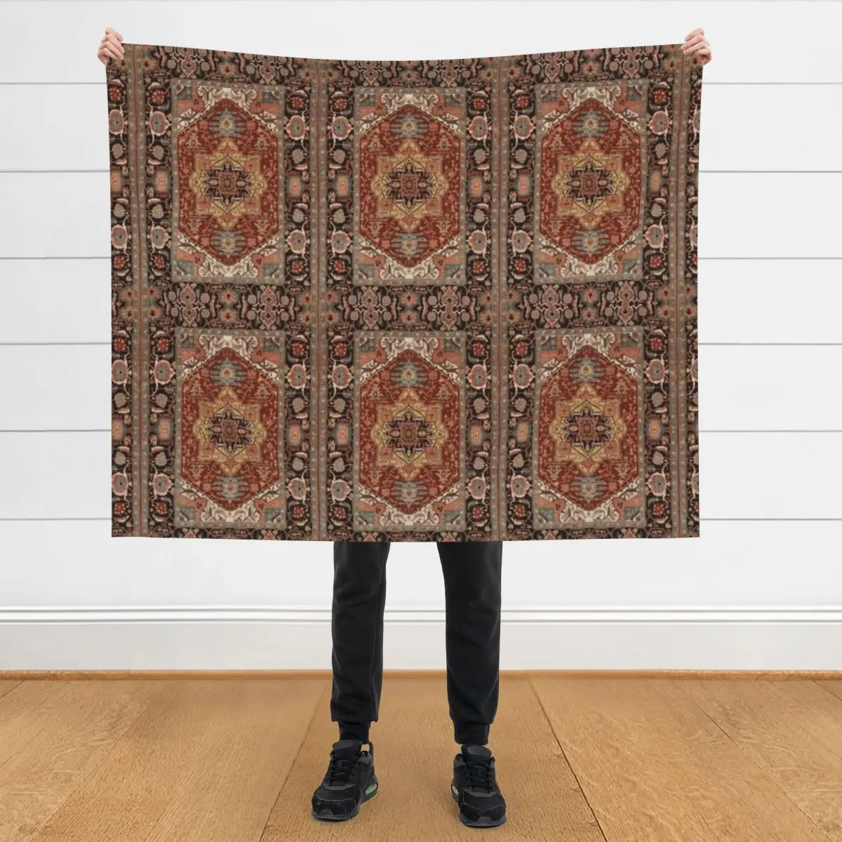 Antique Persian Carpet Art Sticker Throw Blanket Luxury Thicken Weighted For Decorative Sofa Furry Blankets
Antique Persian Carpet Art Sticker Throw Blanket Luxury Thicken Weighted For Decorative Sofa Furry Blankets